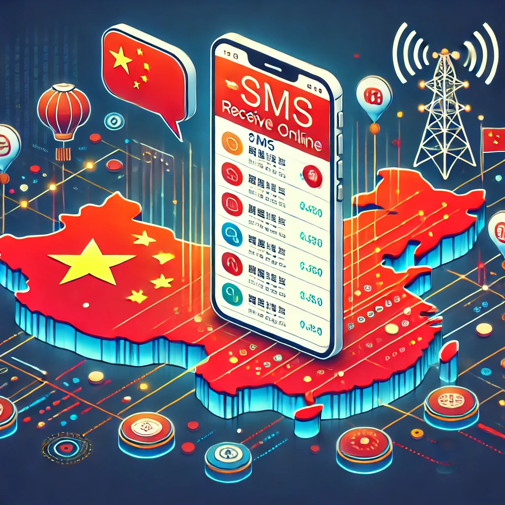 china sms receive