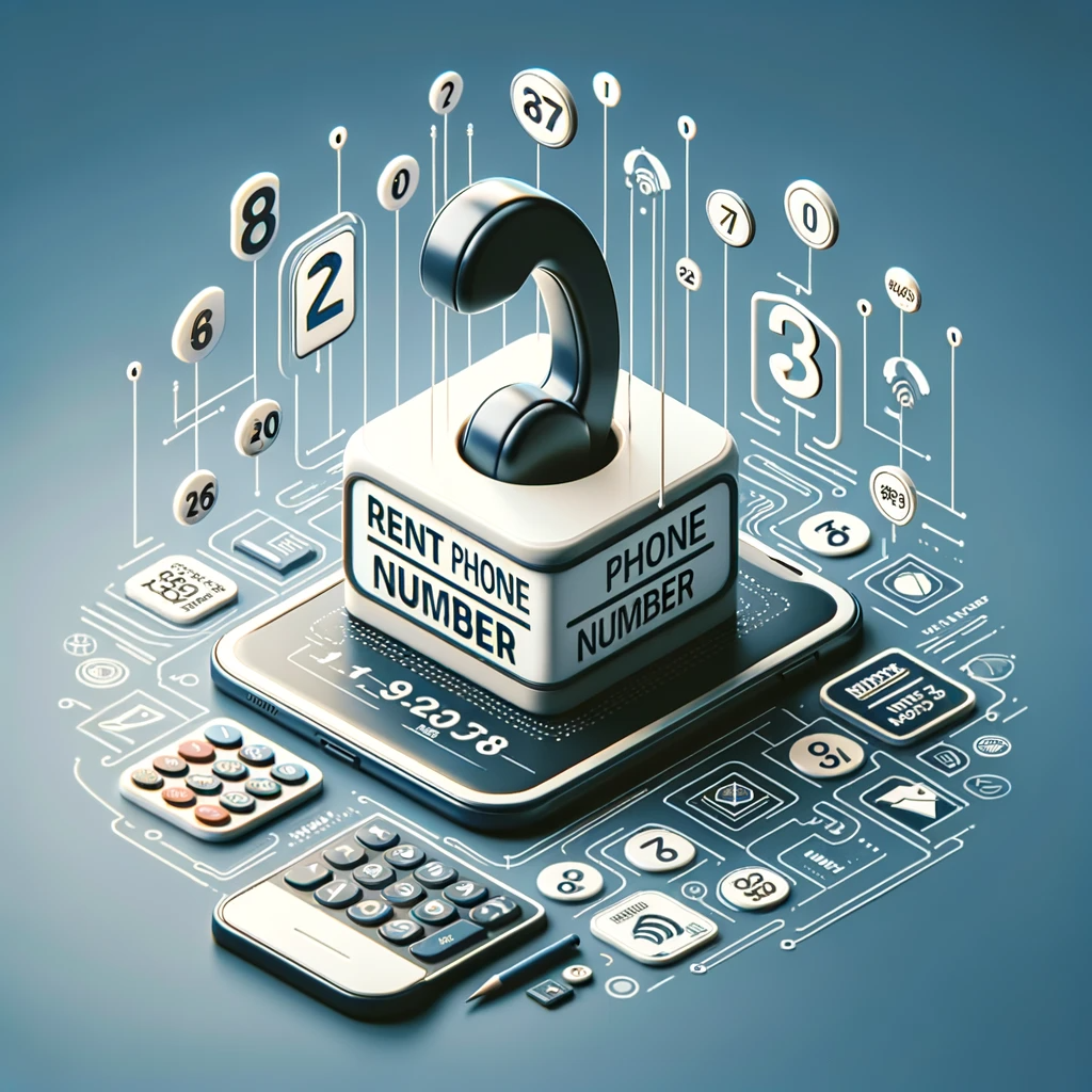 rent number for sms